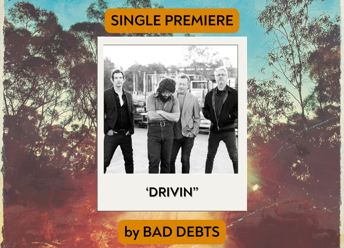 Single premiere: ‘Drivin” by Bad Debts