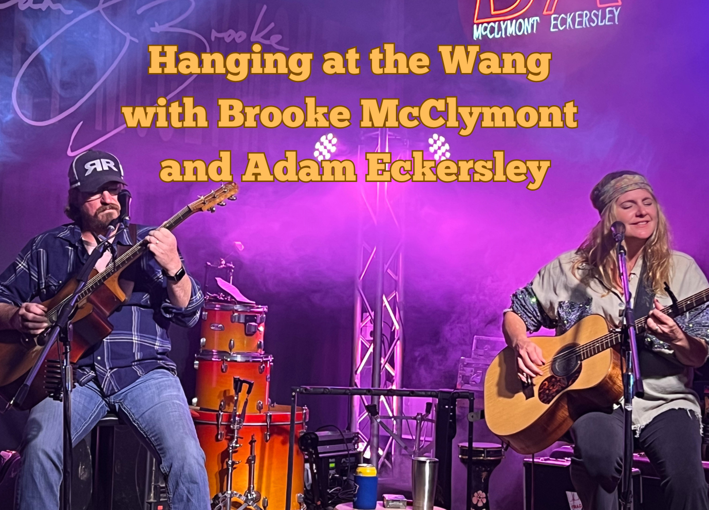 Hanging at the Wang: A weekend with Brooke McClymont and Adam Eckersley